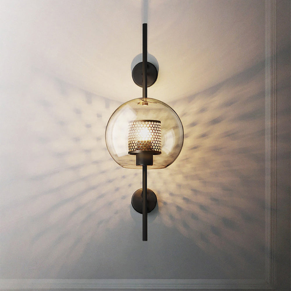 Szklana Lampa Ścienna Chiswick