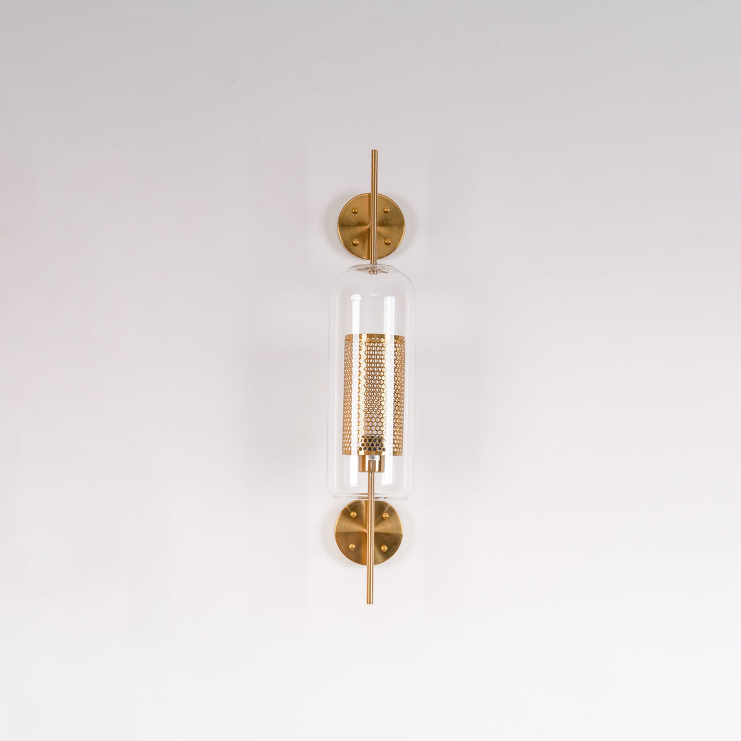 Szklana Lampa Ścienna Chiswick