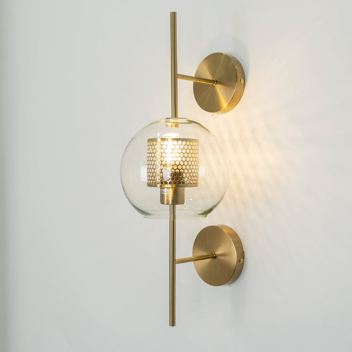 Szklana Lampa Ścienna Chiswick