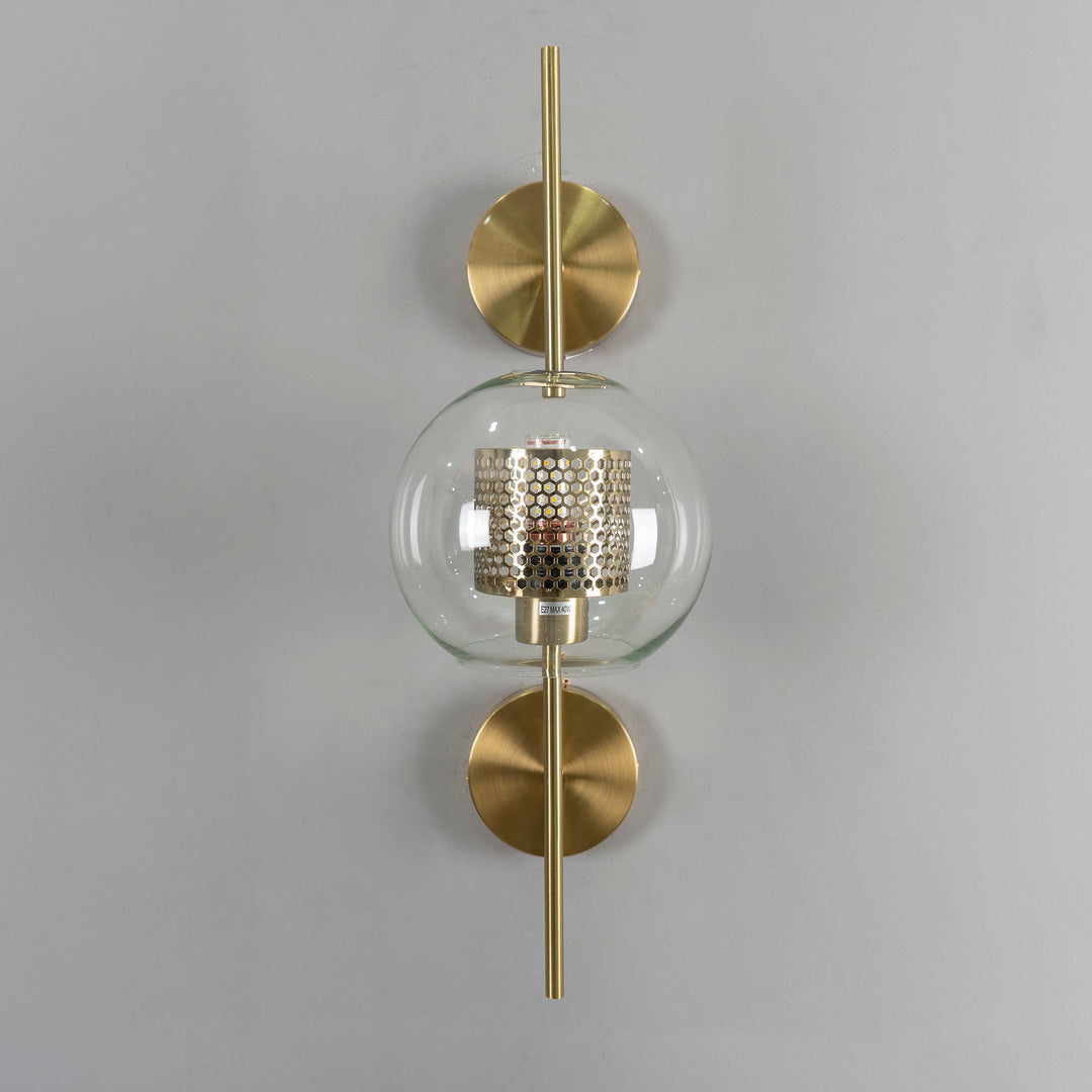 Szklana Lampa Ścienna Chiswick
