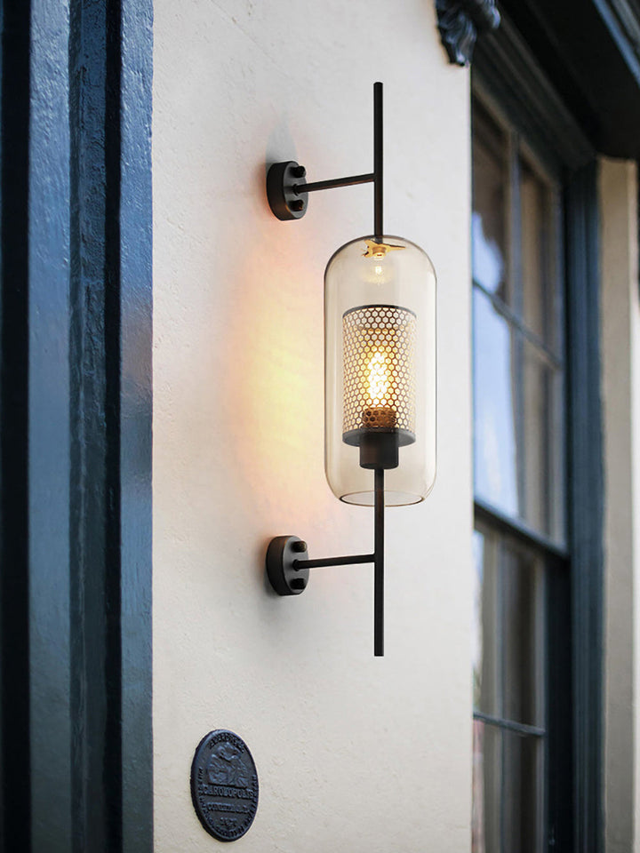 Szklana Lampa Ścienna Chiswick