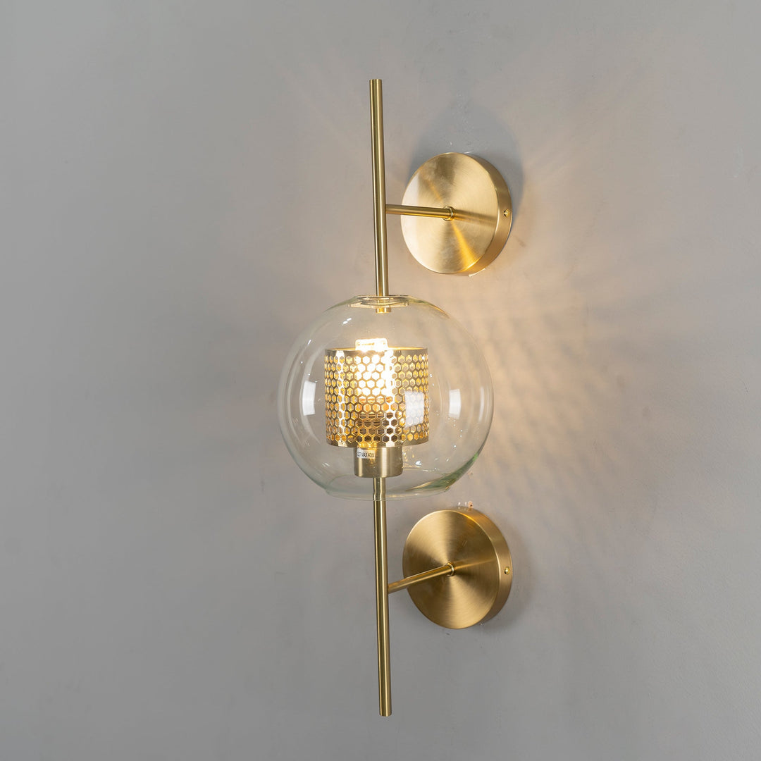 Szklana Lampa Ścienna Chiswick