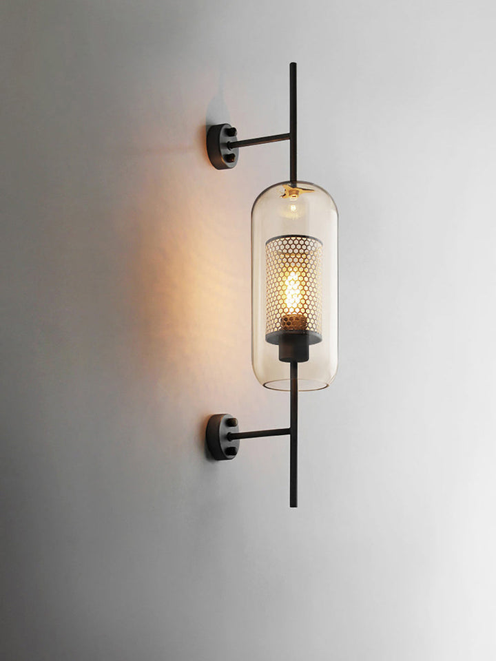 Szklana Lampa Ścienna Chiswick