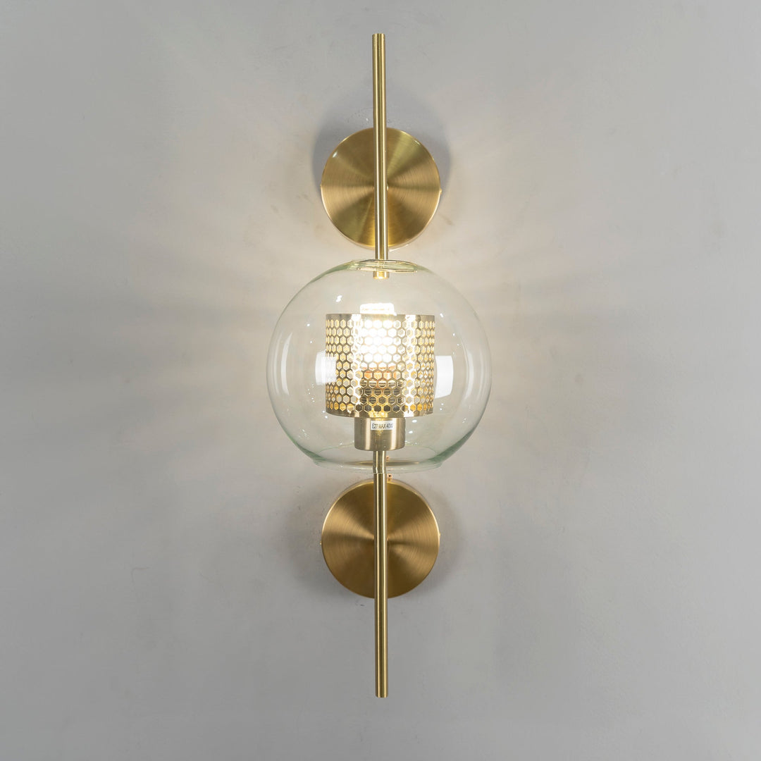 Szklana Lampa Ścienna Chiswick