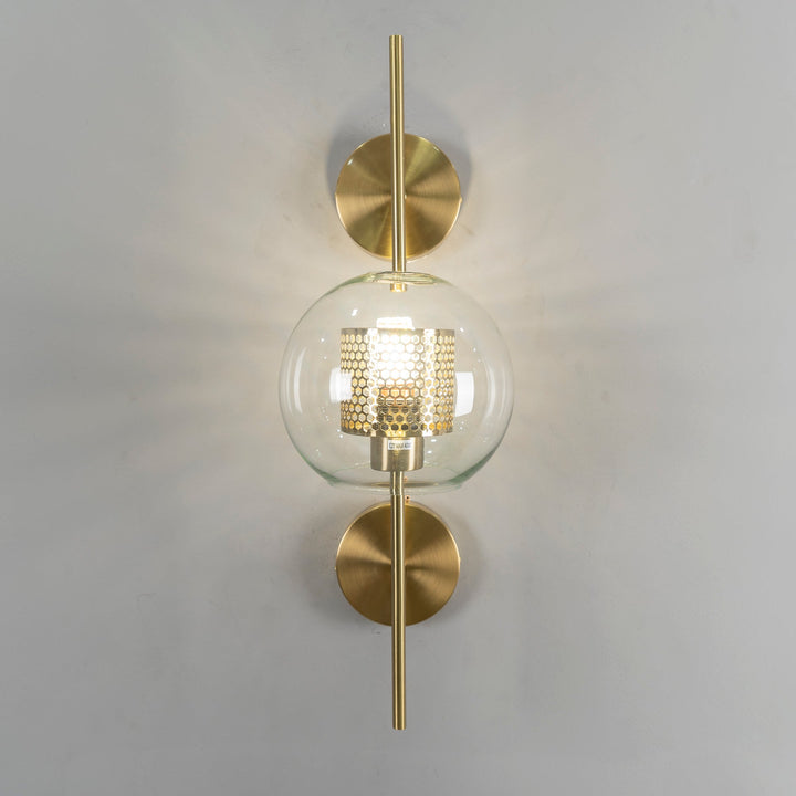 Szklana Lampa Ścienna Chiswick