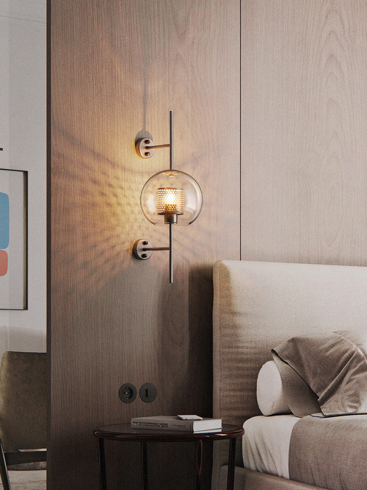 Szklana Lampa Ścienna Chiswick