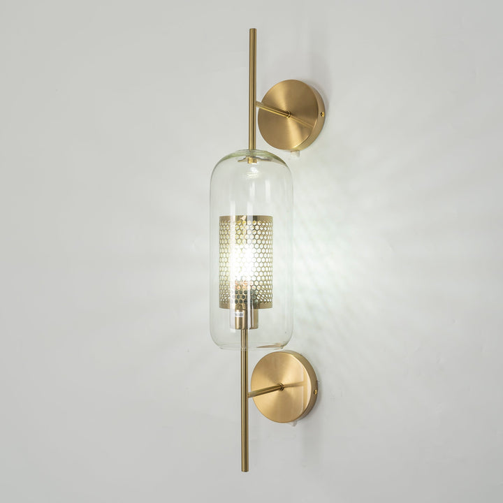 Szklana Lampa Ścienna Chiswick