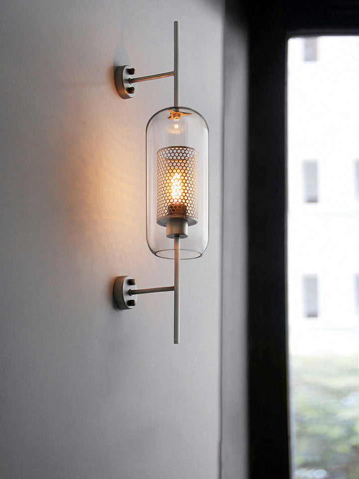 Szklana Lampa Ścienna Chiswick