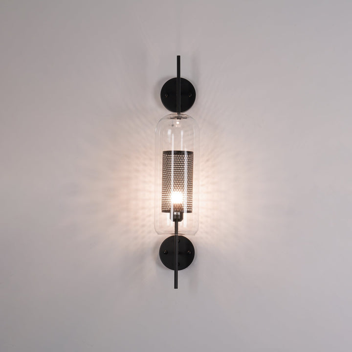 Szklana Lampa Ścienna Chiswick
