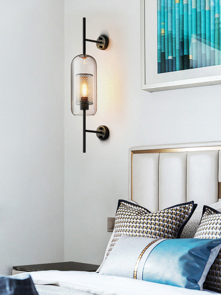 Szklana Lampa Ścienna Chiswick