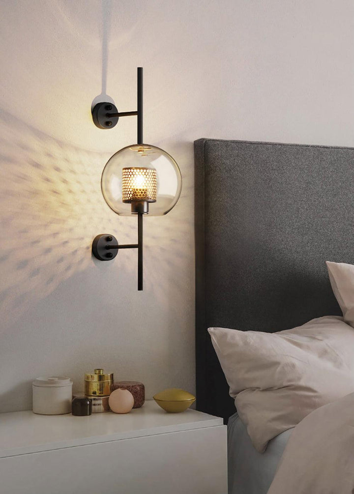 Szklana Lampa Ścienna Chiswick