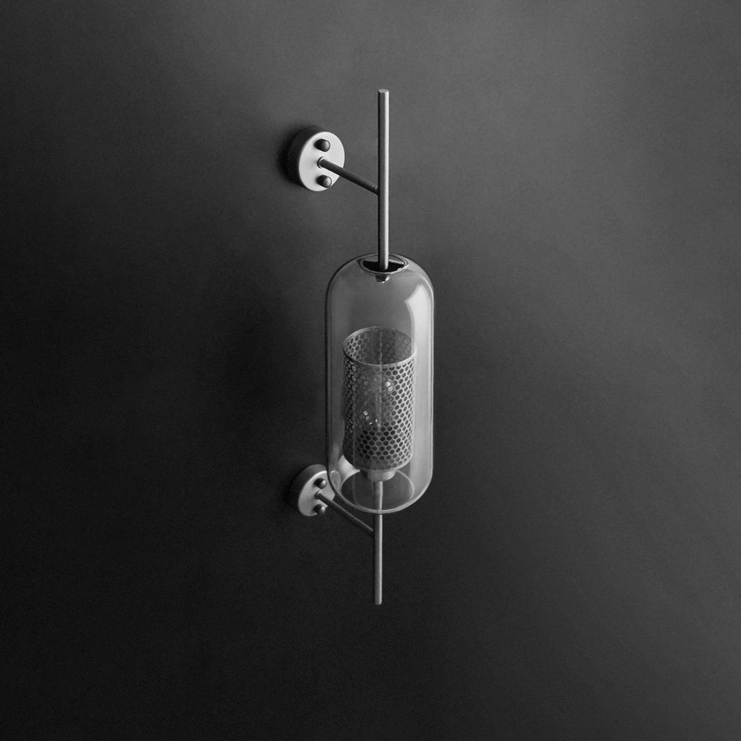 Szklana Lampa Ścienna Chiswick