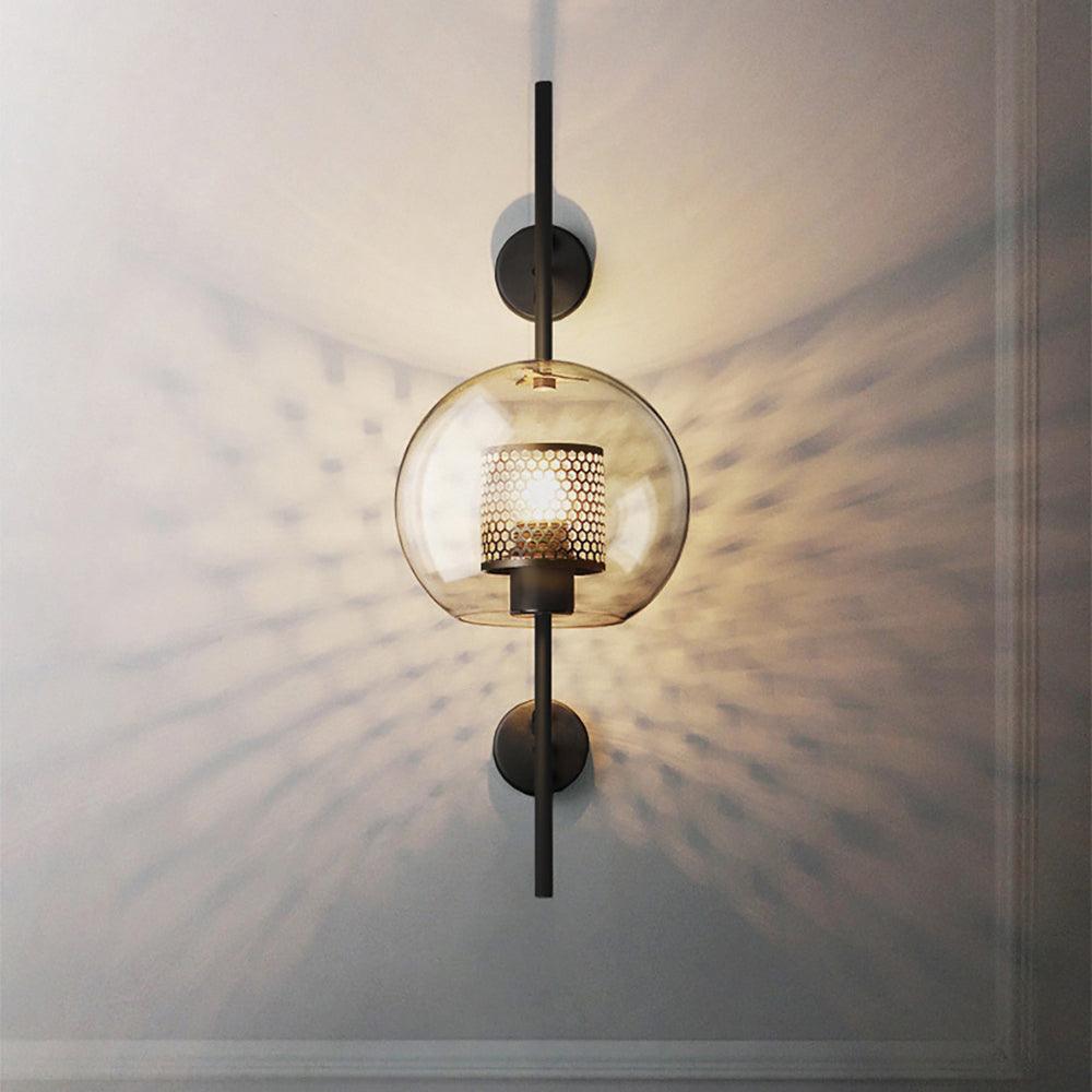 Szklana Lampa Ścienna Chiswick