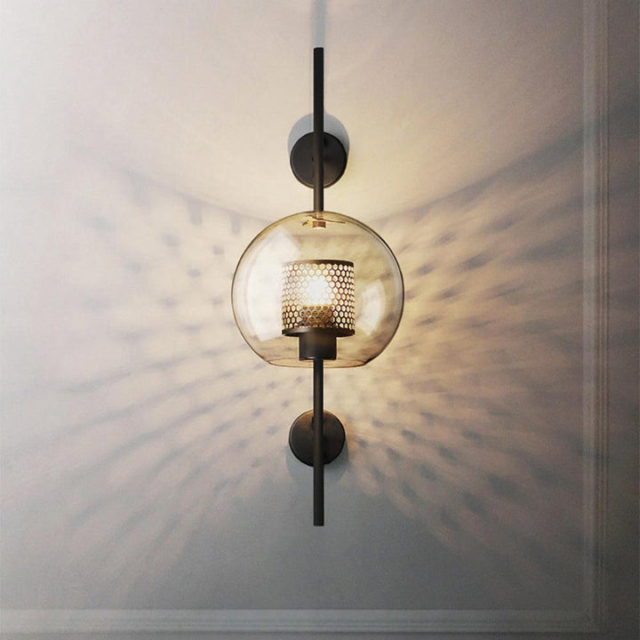 Szklana Lampa Ścienna Chiswick