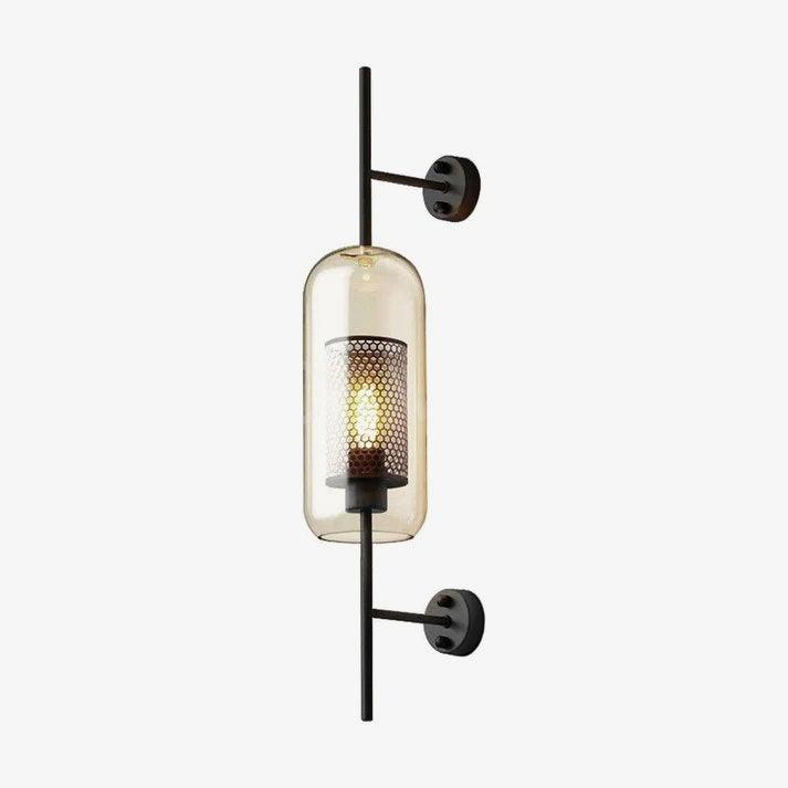 Szklana Lampa Ścienna Chiswick