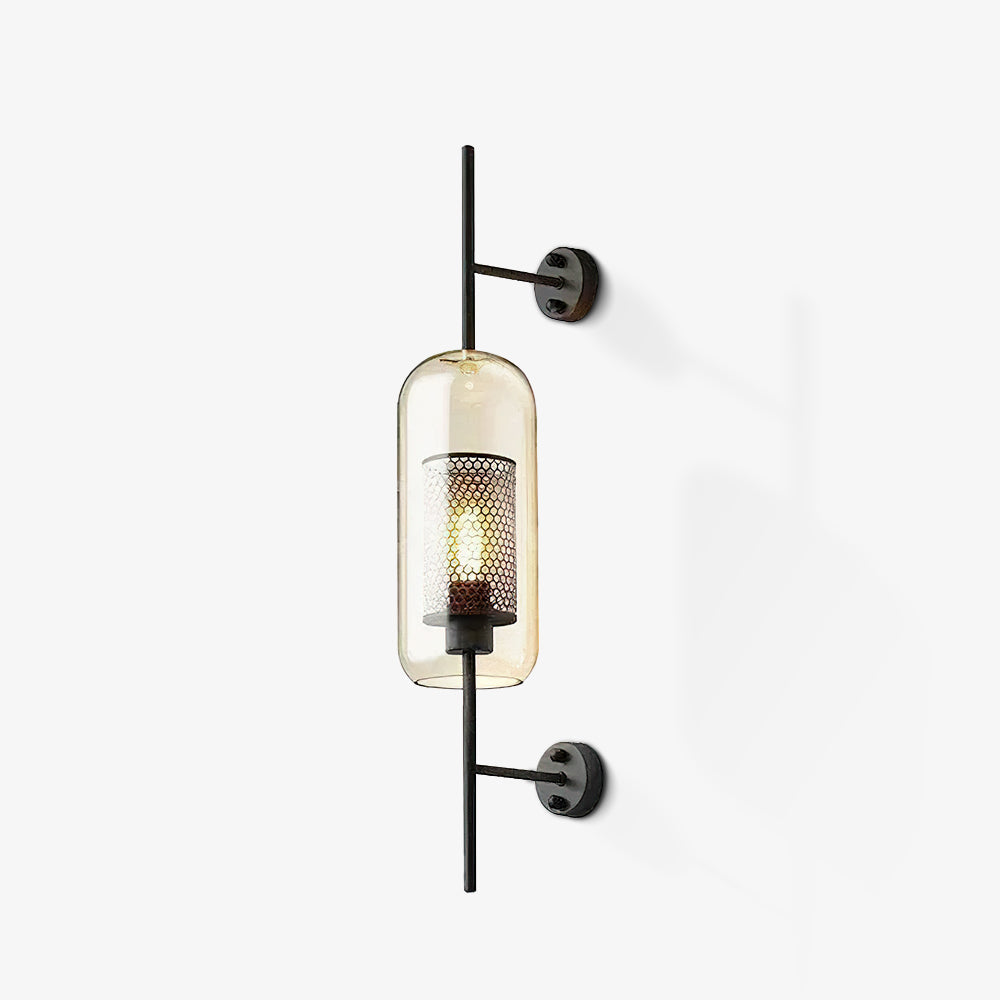 Szklana Lampa Ścienna Chiswick