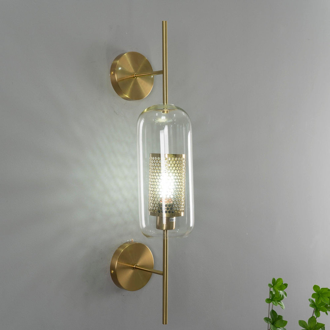Szklana Lampa Ścienna Chiswick