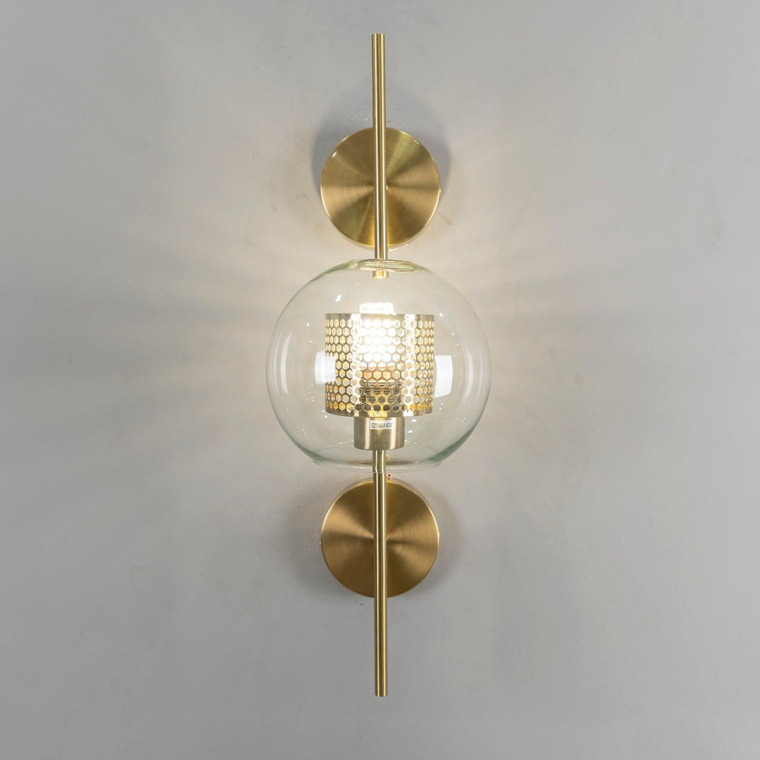 Szklana Lampa Ścienna Chiswick