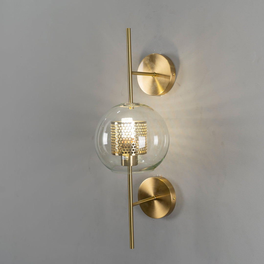 Szklana Lampa Ścienna Chiswick