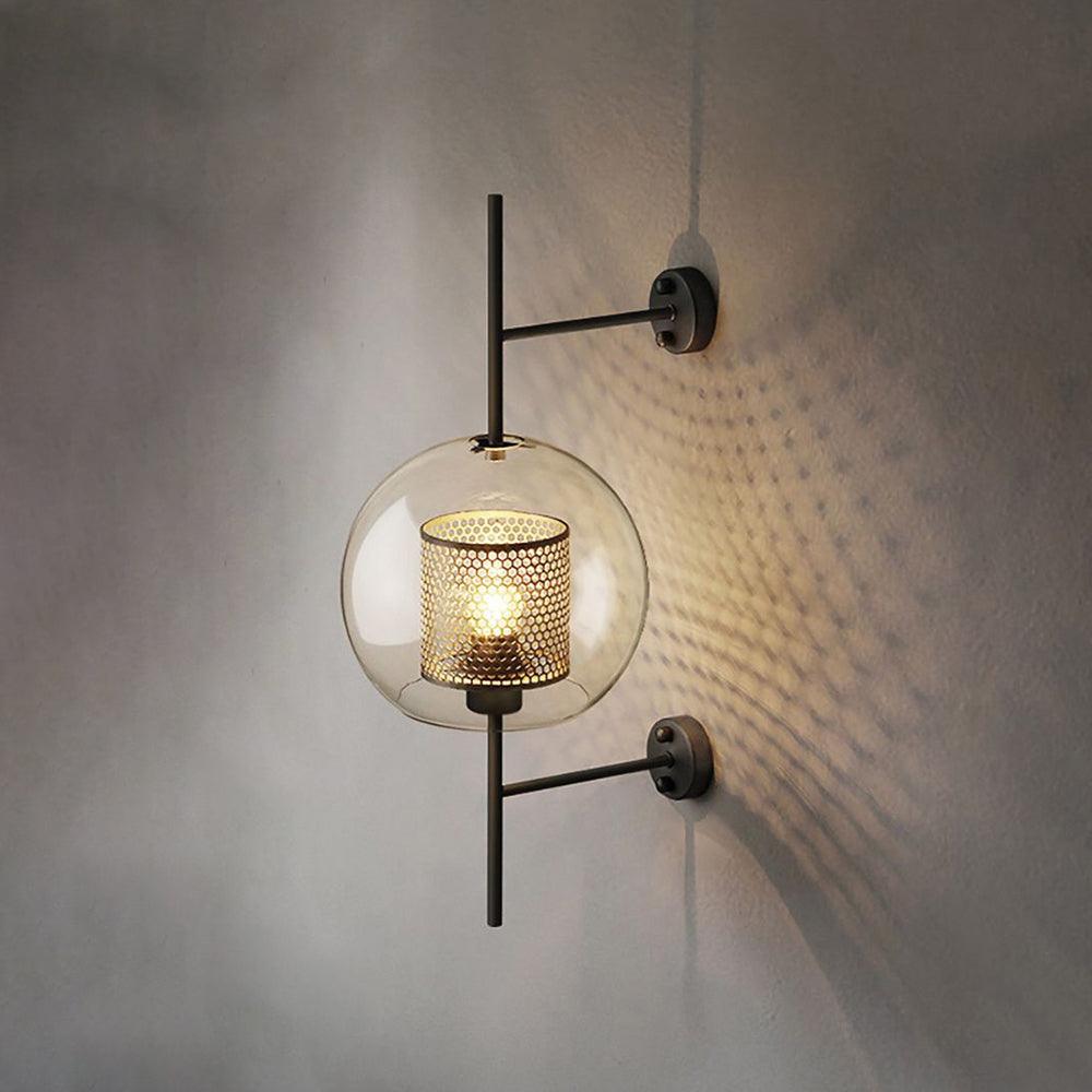 Szklana Lampa Ścienna Chiswick