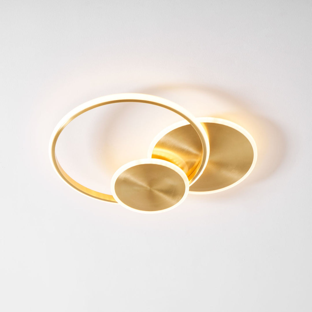 Lampa sufitowa LED w kształcie okręgów