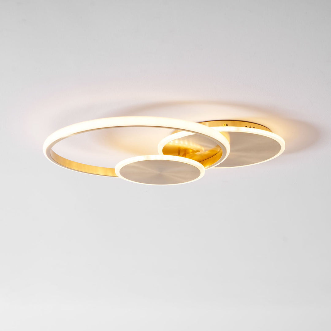 Lampa sufitowa LED w kształcie okręgów