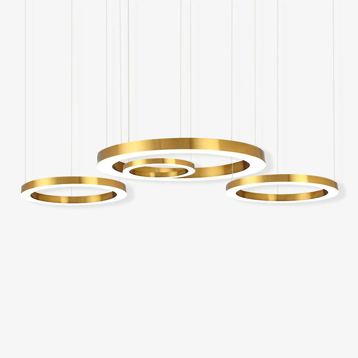 Lampa wisząca LED w kształcie pierścienia
