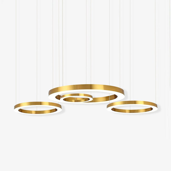 Lampa wisząca LED w kształcie pierścienia
