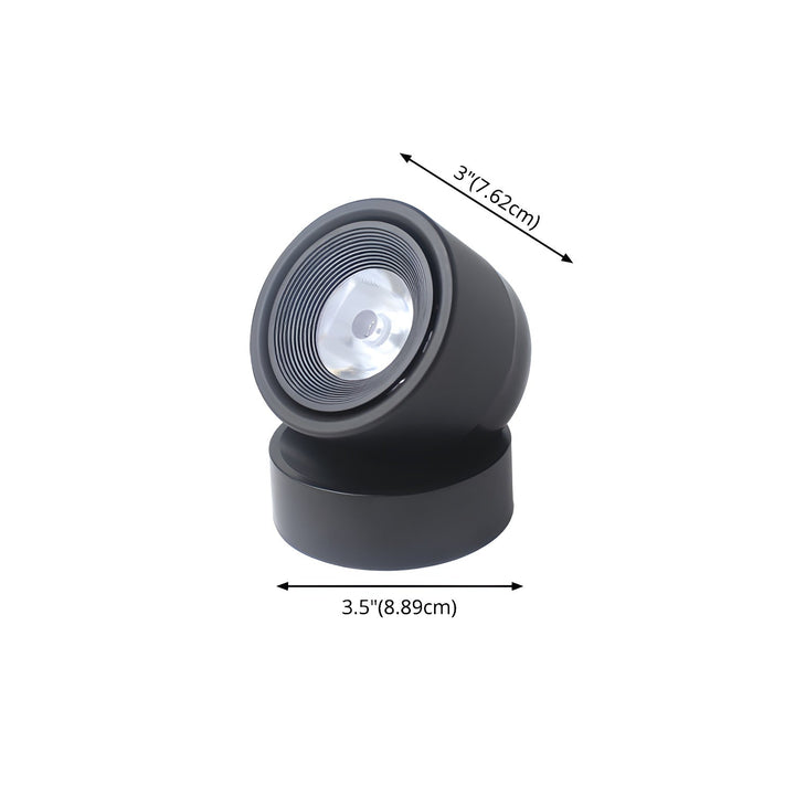 Obrotowa lampa Clara świecąca w dół