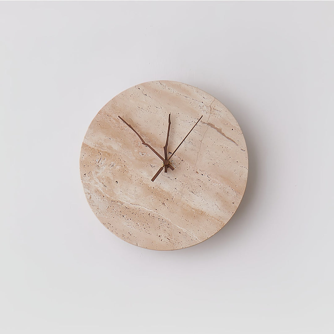 Lampa Ścienna Clock z Travertynu