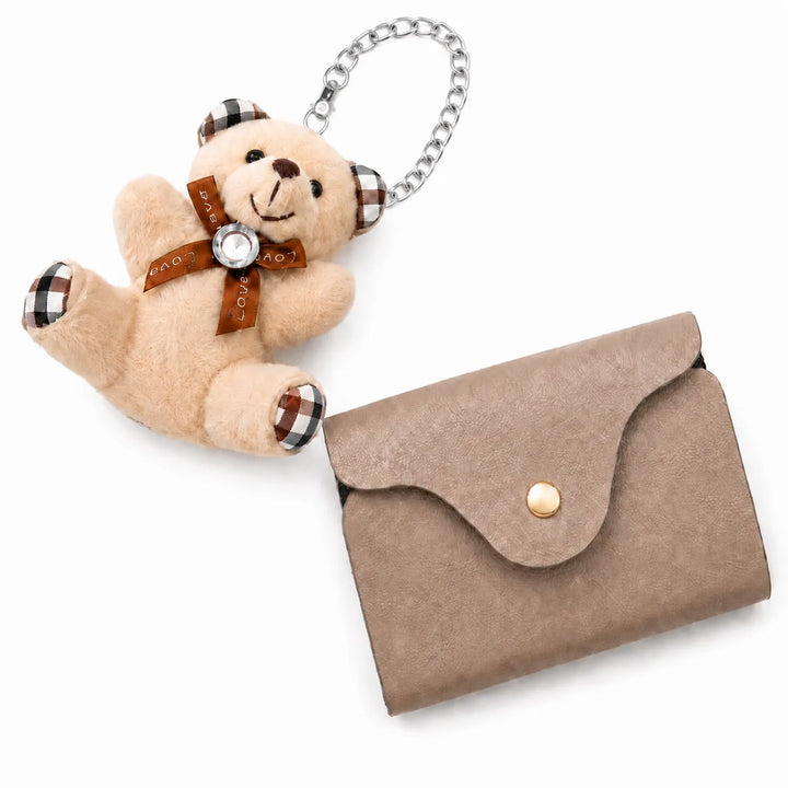 Belluna – Zestaw torebek skórzanych w 4 częściach, torba tote, torba crossbody, saszetka, etui na karty