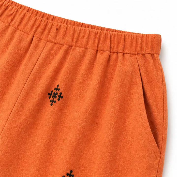 Solara – Boho Dwuczęściowy Zestaw, Top Bez Rękawów i Szorty z Wysokim Stanem