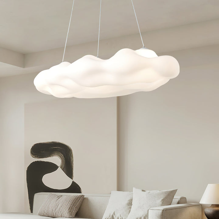 Lampa wisząca w kształcie chmury