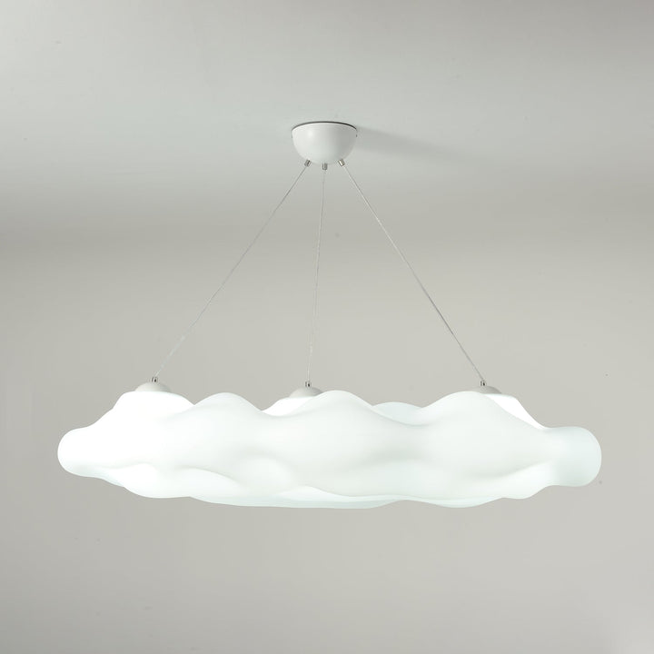 Lampa wisząca w kształcie chmury