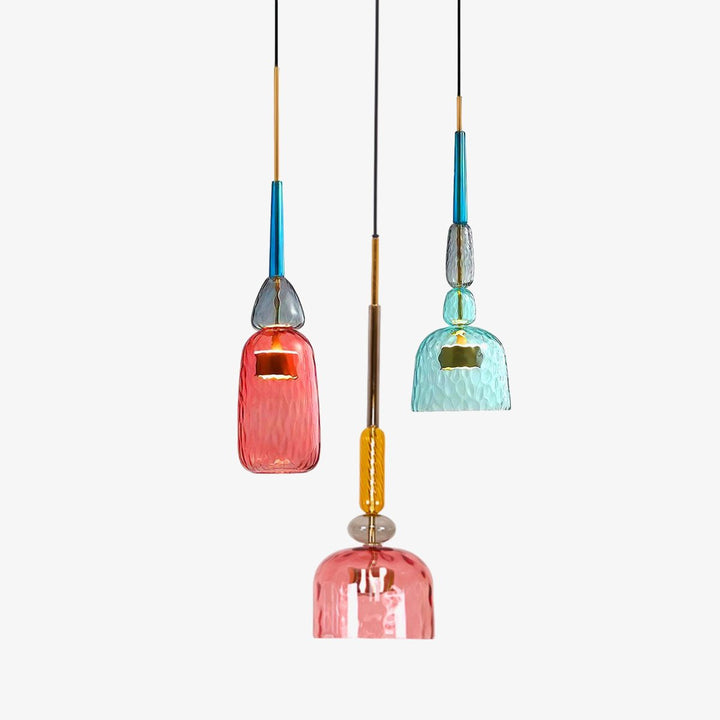 Kolorowa Lampa Wisząca z Cukierkami