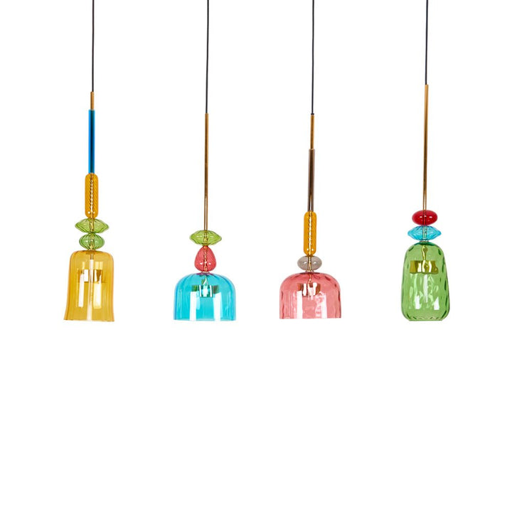 Kolorowa Lampa Wisząca z Cukierkami