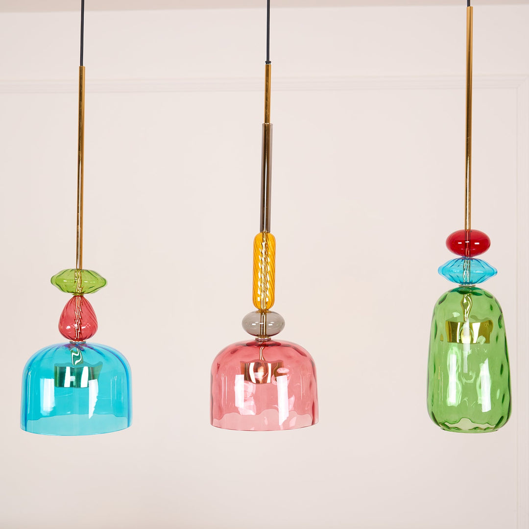 Kolorowa Lampa Wisząca z Cukierkami