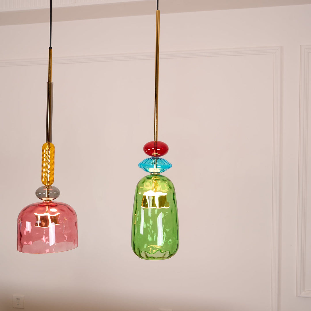 Kolorowa Lampa Wisząca z Cukierkami