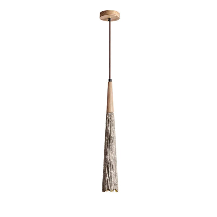 Lampa Wisząca Z Betonu Z Faldami