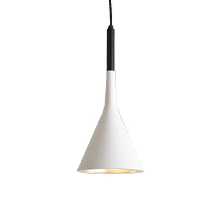 Stożkowa Lampa Wisząca z Betonu
