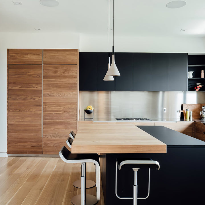 Stożkowa Lampa Wisząca z Betonu