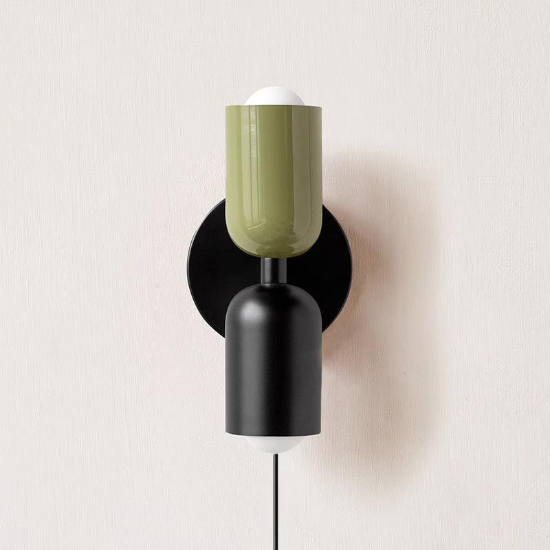 Lampka ścienna Couleur Double z wtyczką