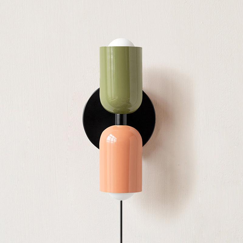 Lampka ścienna Couleur Double z wtyczką