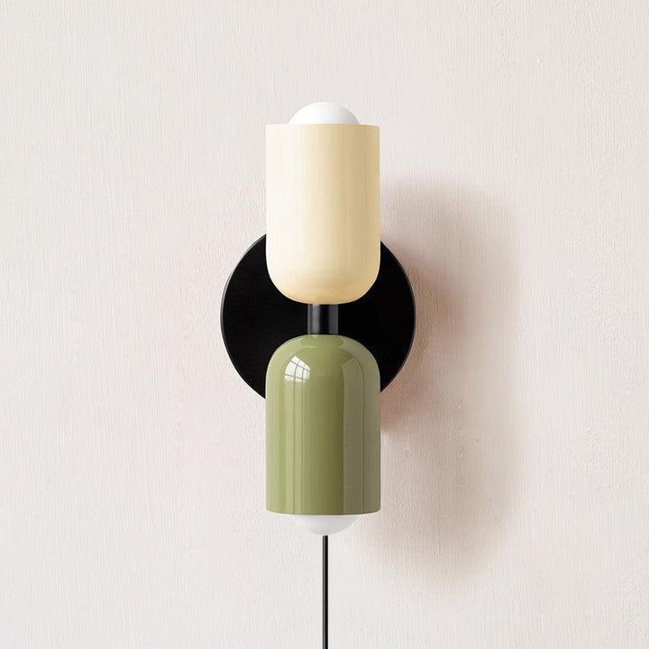 Lampka ścienna Couleur Double z wtyczką