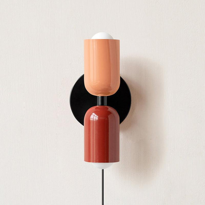 Lampka ścienna Couleur Double z wtyczką