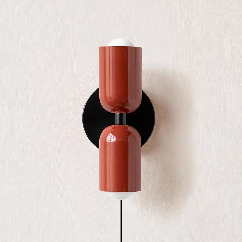 Lampka ścienna Couleur Double z wtyczką