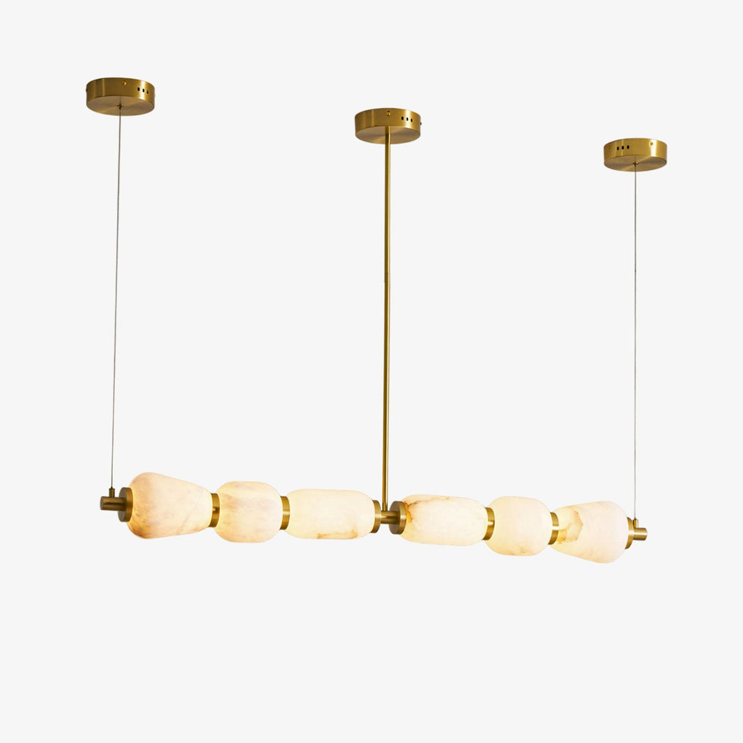 Lampa wisząca Alabaster Pebble Linear