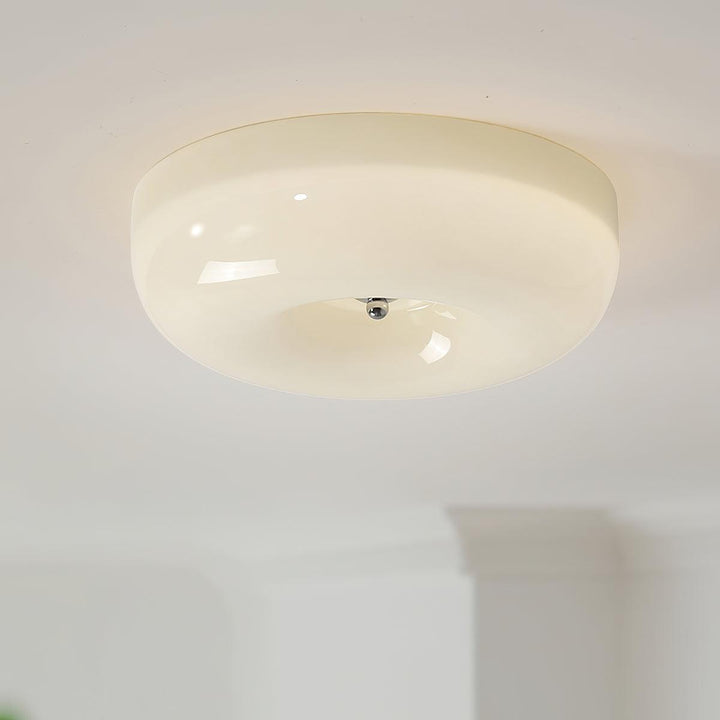 Szklana lampa sufitowa Swirl