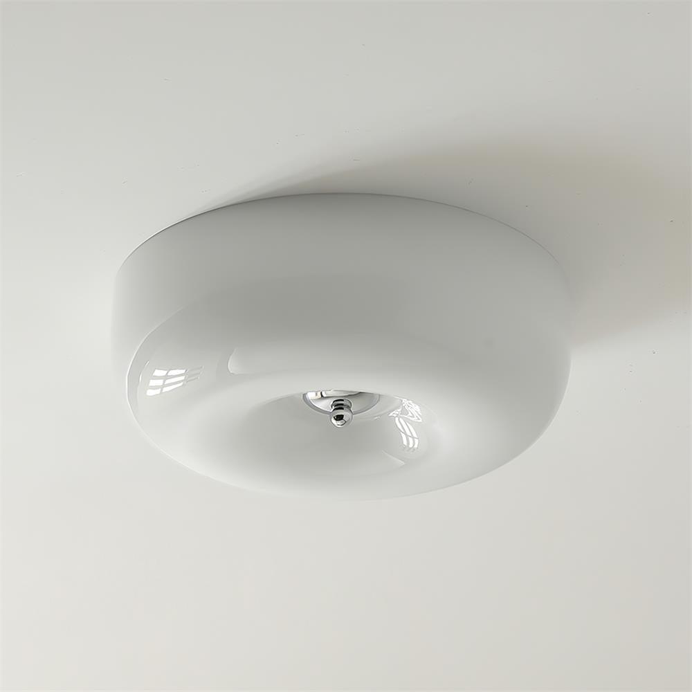 Szklana lampa sufitowa Swirl