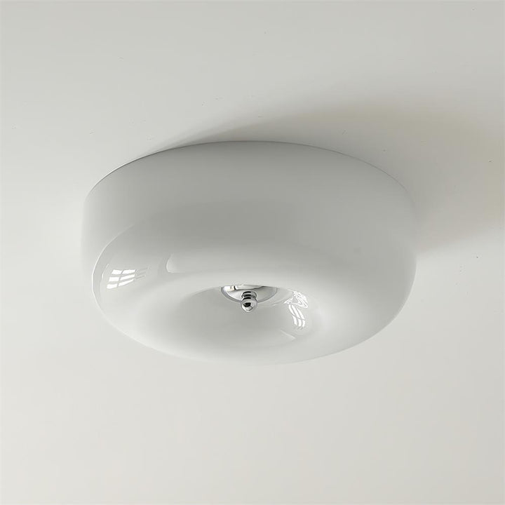 Szklana lampa sufitowa Swirl